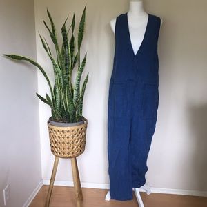 Free People Denim Jumper